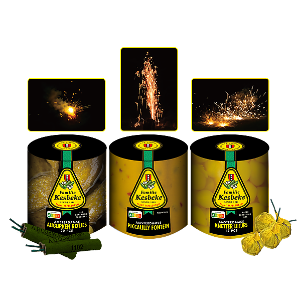 Vuurwerk - Kesbeke Pack 33 delig pakket