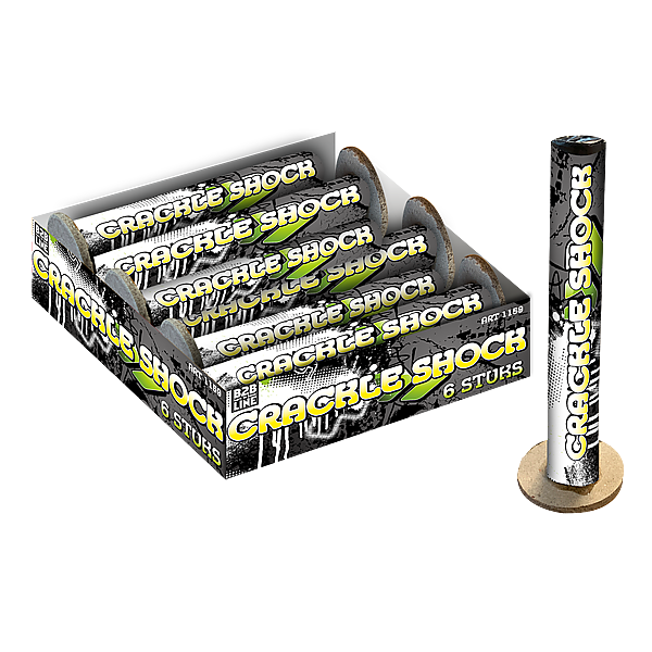 Vuurwerk - Crackle Shock 6 stuks Knettershocks