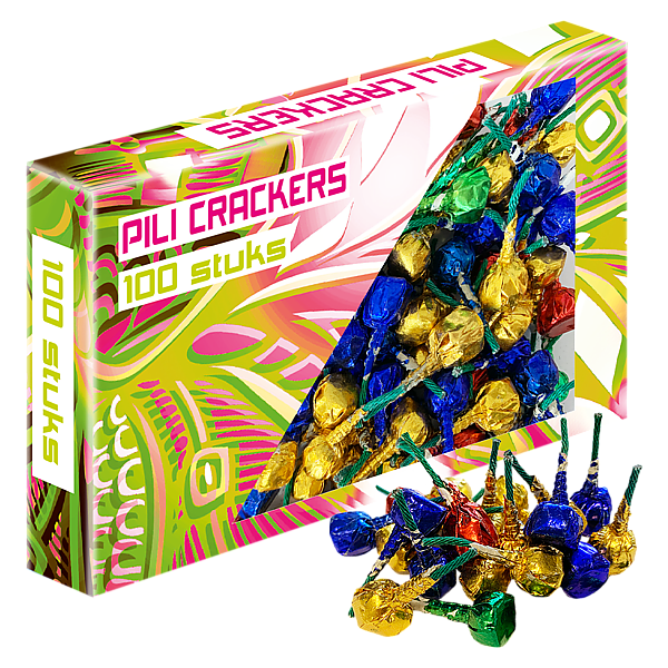 Vuurwerk - Pili Crackers 100 100 stuks pili crackers