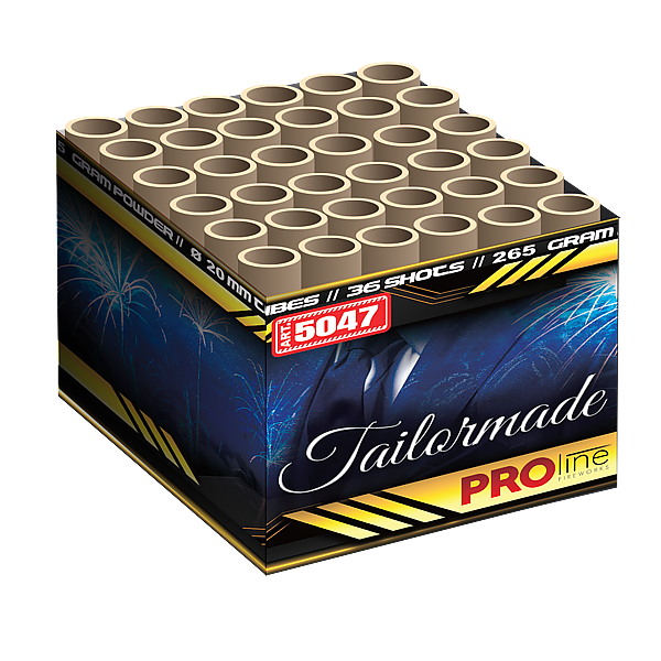 Vuurwerk - Tailormade 36 shots 20mm cake