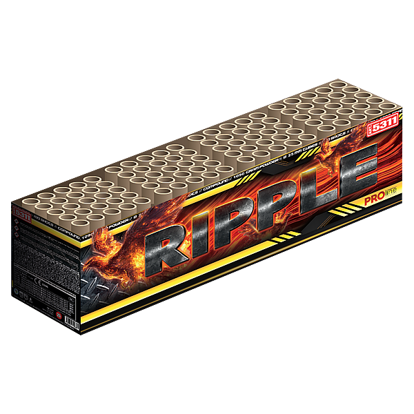 Vuurwerk - Ripple 100 shots 25mm compound
