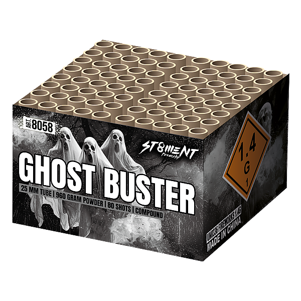 Vuurwerk - Ghostbuster 80 shots 25mm compound
