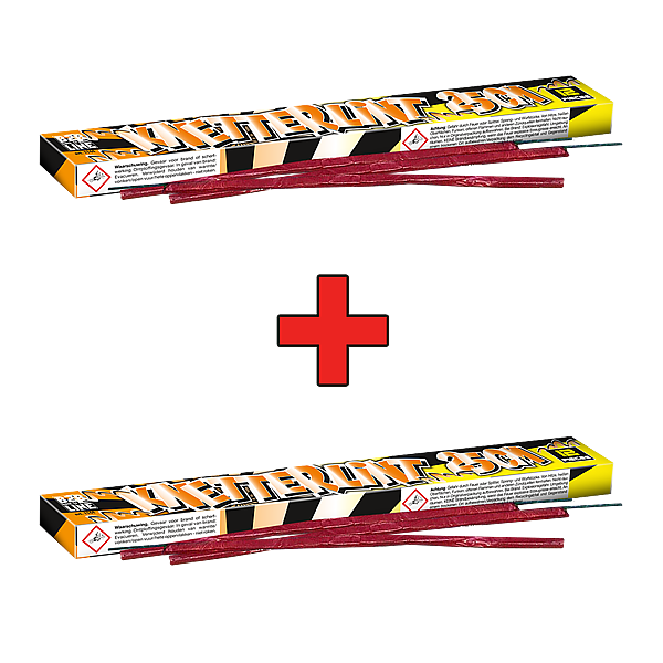 Vuurwerk - Knetterlinten 1 + 1 12+12 knetterlinten