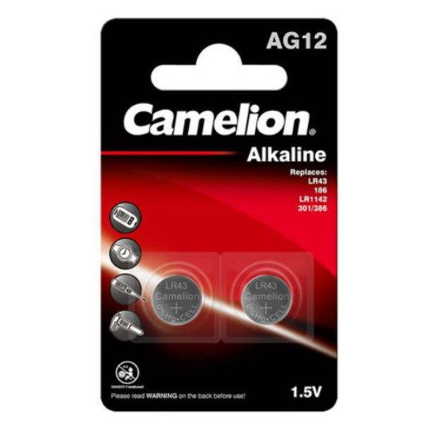 Camelion alkaline 1,5V AG12 LR43