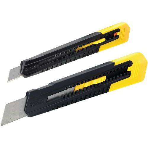 Stanley Afbreekmes 9 en 18mm duopack