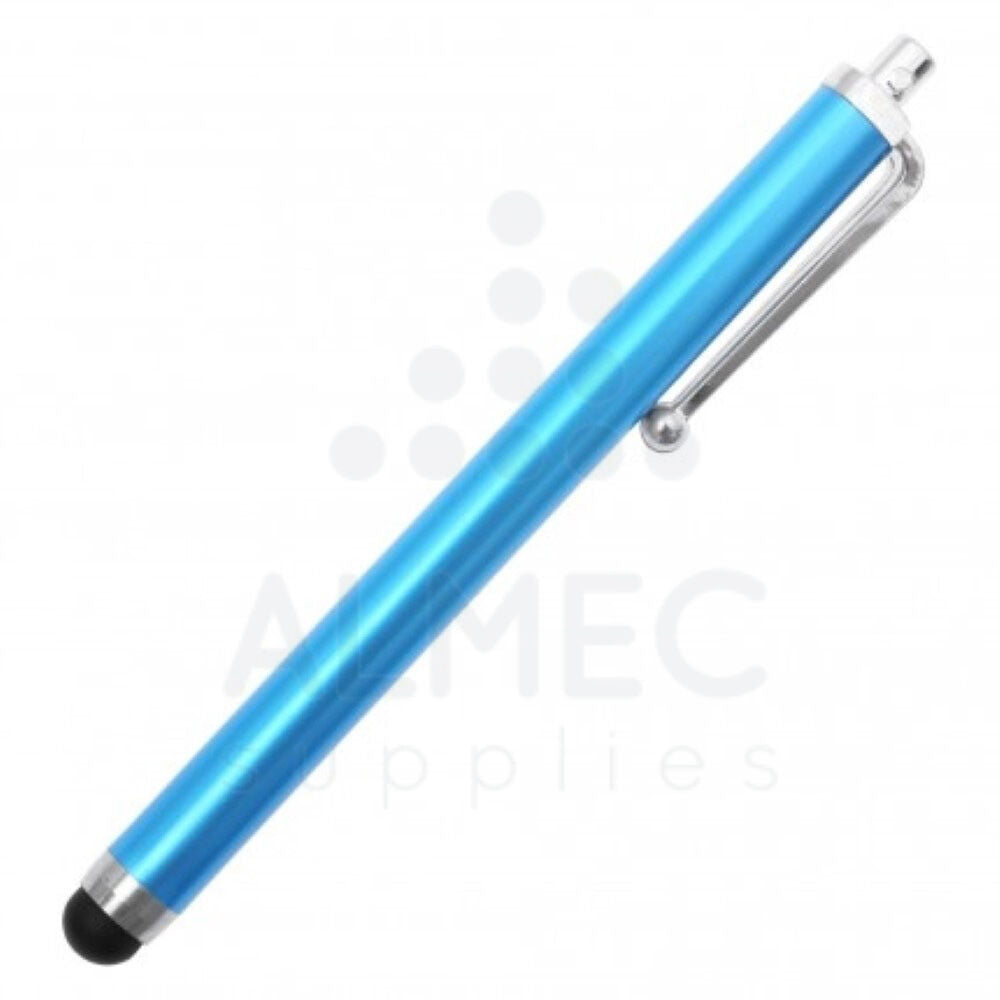 Styluspen metaal blauw