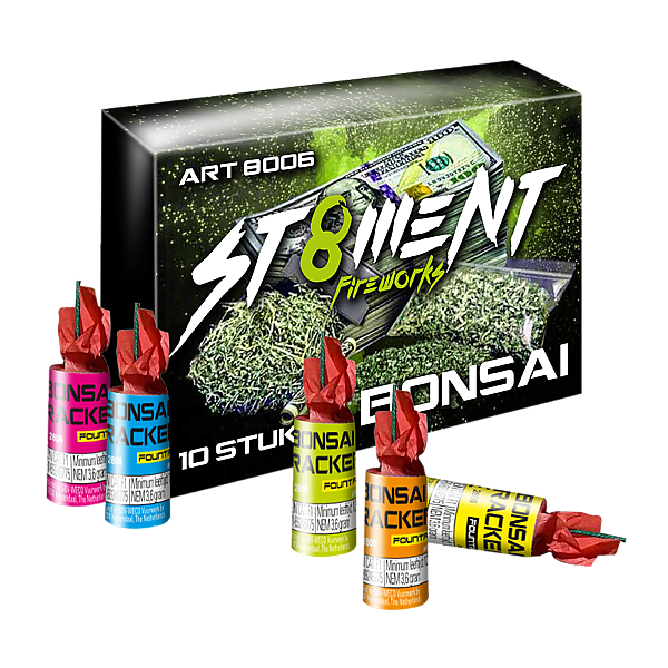 Vuurwerk - Bonsai 10 fonteinen