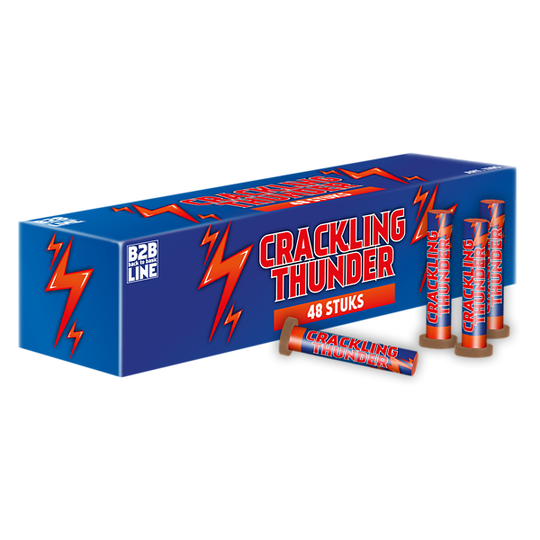 Vuurwerk - Crackling Thunder 48 knettermines