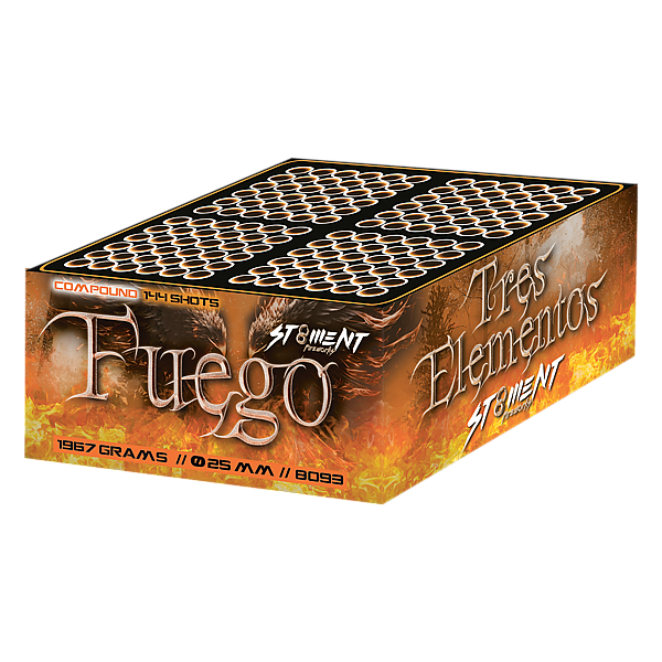 Vuurwerk - Fuego 144 shots 25mm compound