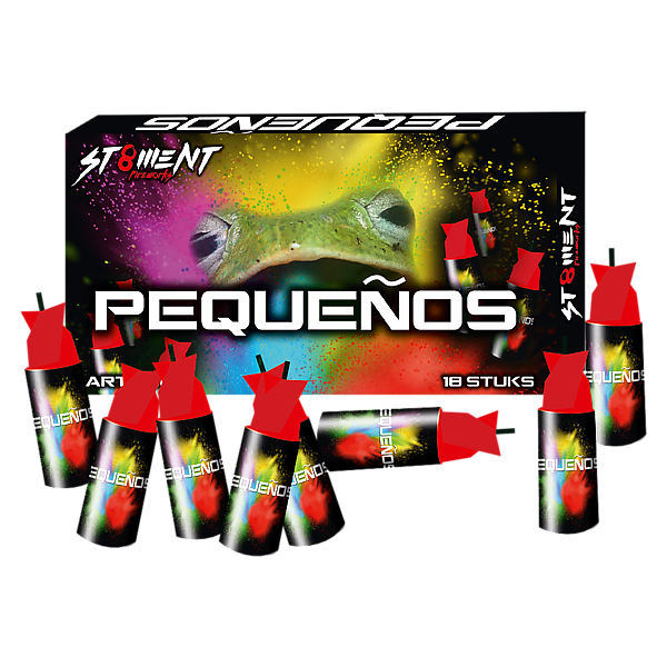 Vuurwerk - Pequenos 18 stuks fonteinen