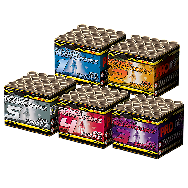 Vuurwerk - Spacewarriorz vuurwerkpakket