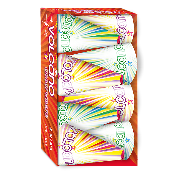 Vuurwerk - Volcano Assortment fonteinenpakket