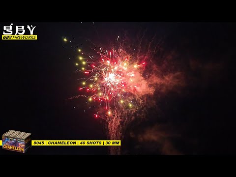Vuurwerk - Chameleon 40 shots 30mm compound