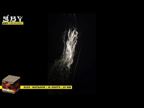 Vuurwerk - Matador 36 shots 25mm cake