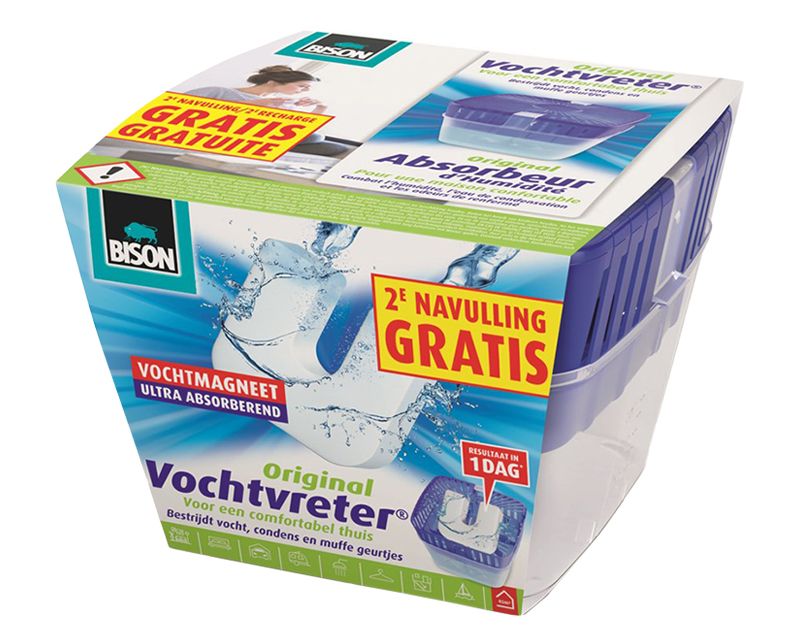 Bison Vochtvreter Magneet + Navul 450GR - Berensen Bouwmarkt B.V.