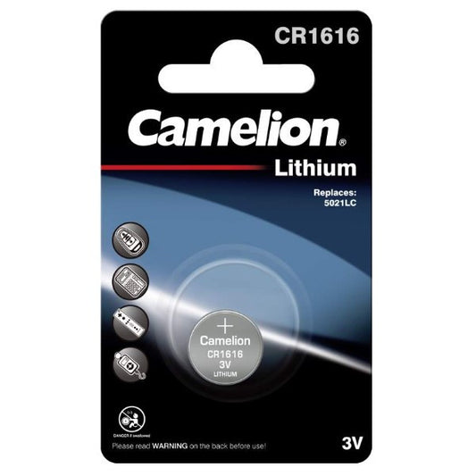 Camelion CR1616 3V Lithium knoopcel batterij 1 stuk