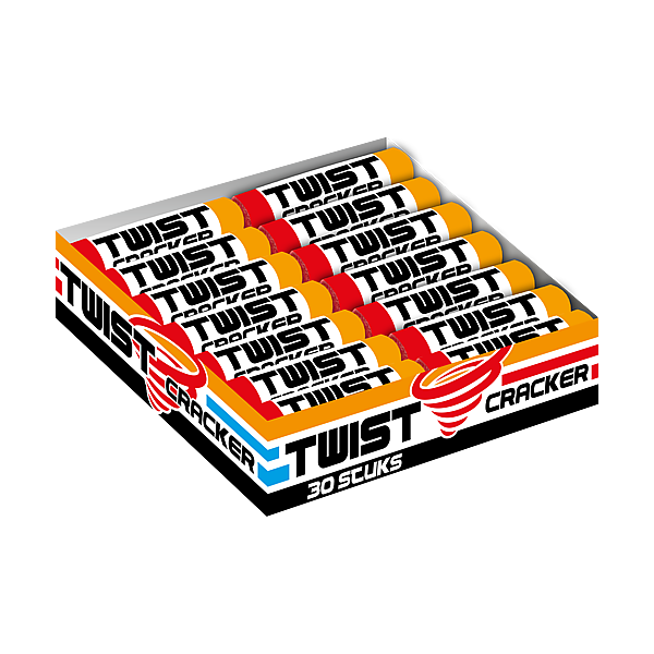 Vuurwerk - Twist Crackers 30 Grondbloemen knetter