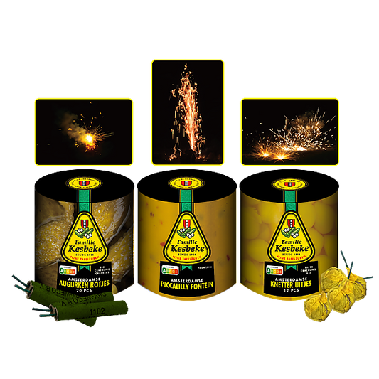 Vuurwerk - Kesbeke Pack 33 delig pakket