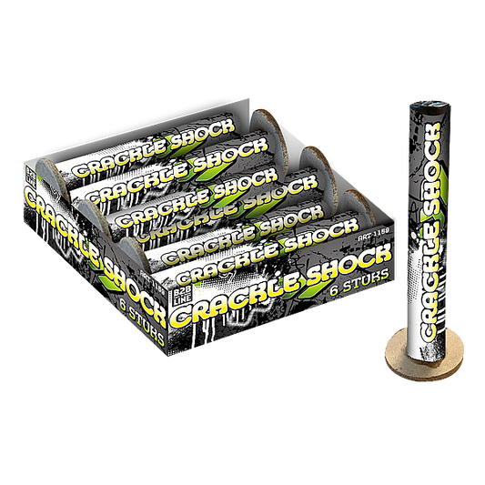Vuurwerk - Crackle Shock 6 stuks Knettershocks