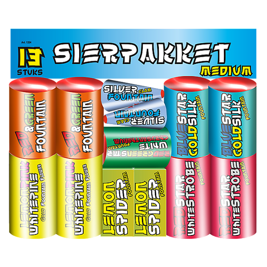 Vuurwerk - Sierpakket Medium vuurwerkpakket