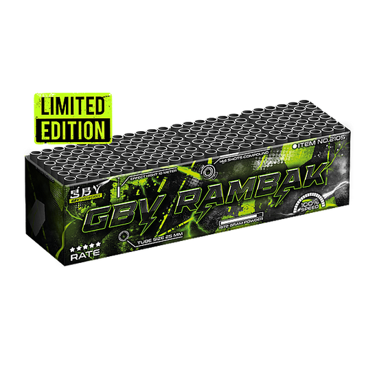 Vuurwerk - GBV Rambak 144 shots 25mm compound
