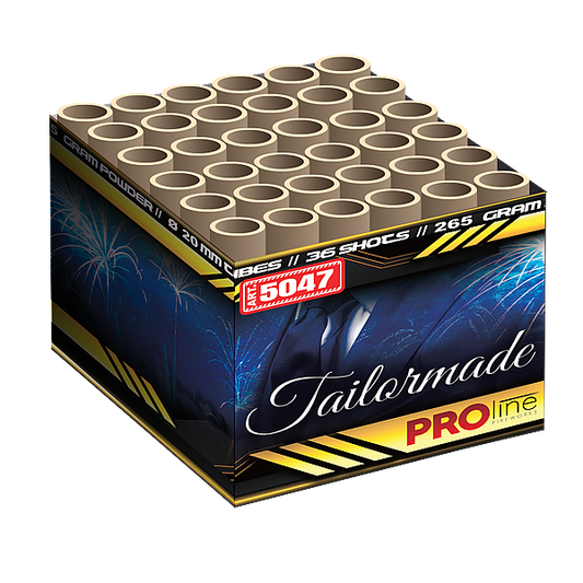 Vuurwerk - Tailormade 36 shots 20mm cake
