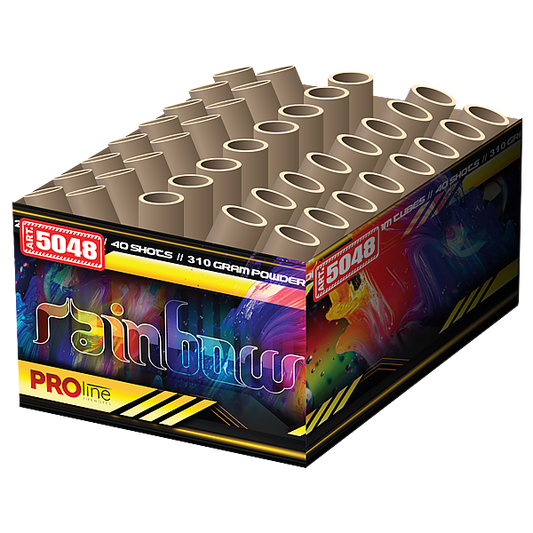 Vuurwerk - Rainbow 40 shots 20mm