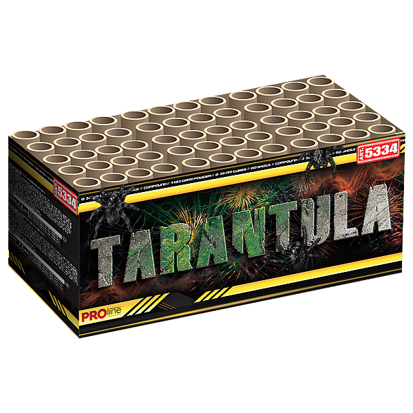 Vuurwerk - Tarantula 60 shots 30mm compound
