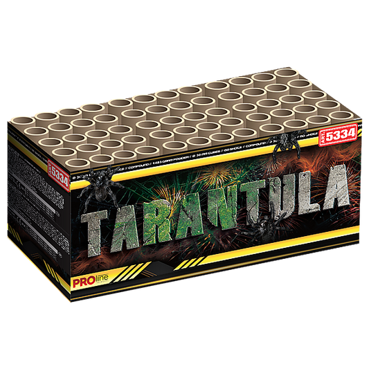 Vuurwerk - Tarantula 60 shots 30mm compound