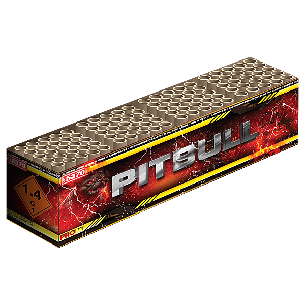 Vuurwerk - Pitbull 100 shots 30mm compound
