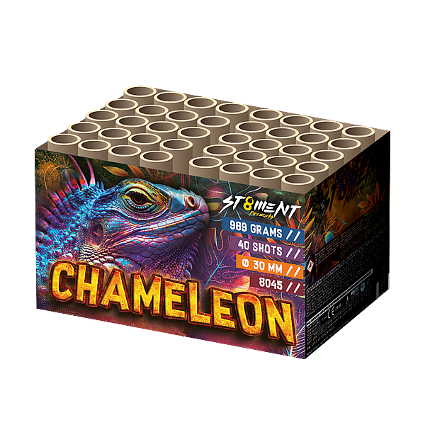 Vuurwerk - Chameleon 40 shots 30mm compound