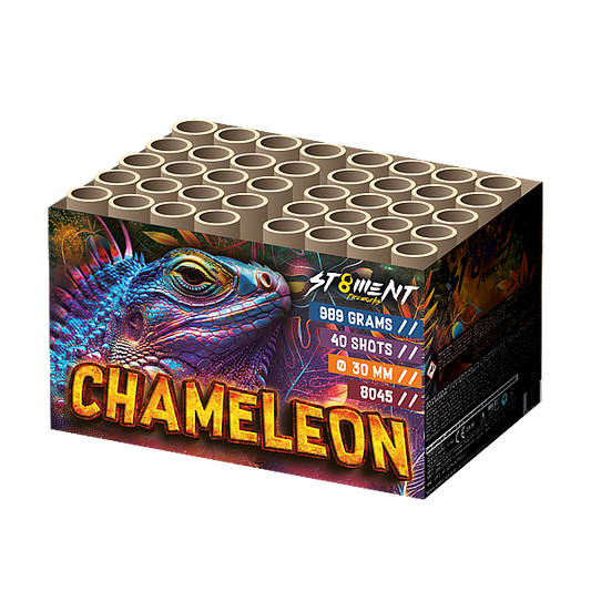 Vuurwerk - Chameleon 40 shots 30mm compound