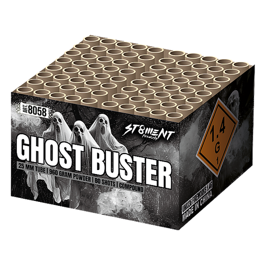 Vuurwerk - Ghostbuster 80 shots 25mm compound