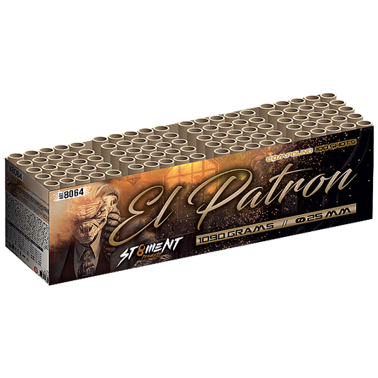 Vuurwerk - El Patron 100 shots 25mm compound