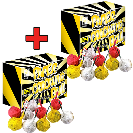 Vuurwerk - Knetterballen 1 + 1 24+24 Knetterballen