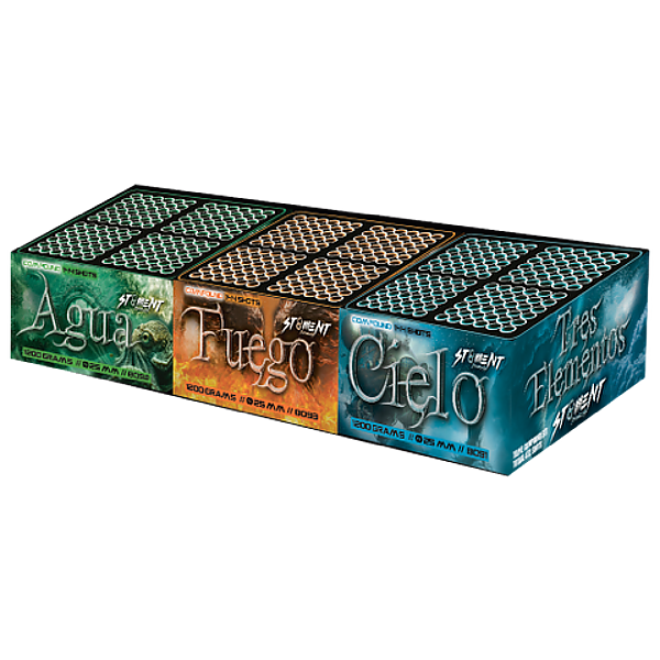 Vuurwerk - Tres Elementos 300 shots 25mm compoundset