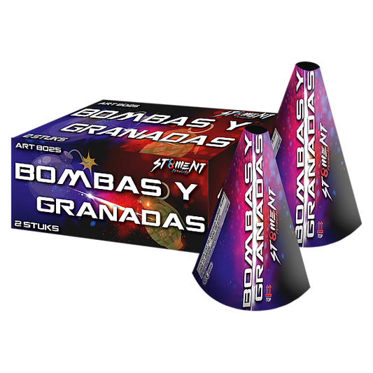 Vuurwerk - Bombas y Granadas 1+1 knetterfontein