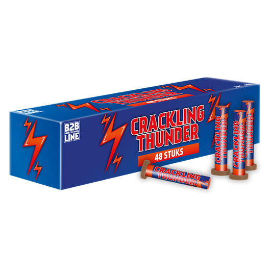 Vuurwerk - Crackling Thunder 48 knettermines