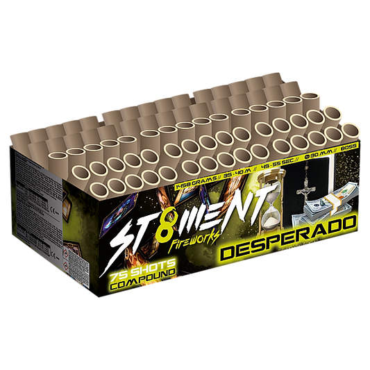 Vuurwerk - Desperado 75 shots 30mm compound