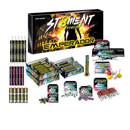 Vuurwerk - Emperador Box 205-delig vuurwerkpakket