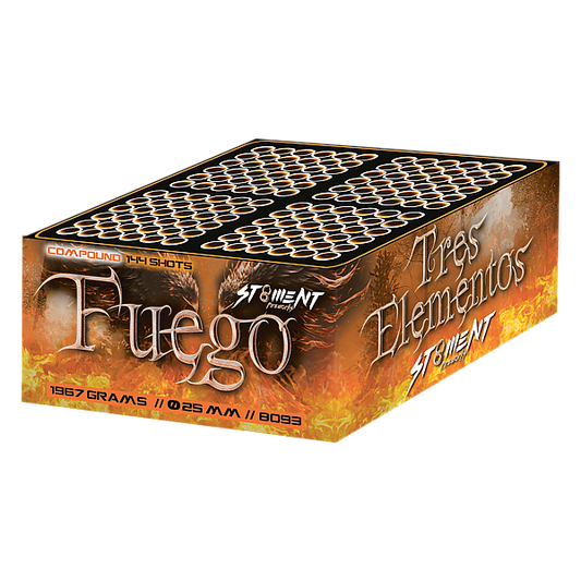 Vuurwerk - Fuego 144 shots 25mm compound