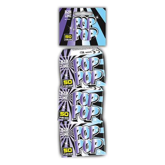 Vuurwerk - Knalerwten 3x 50 Knalerwten