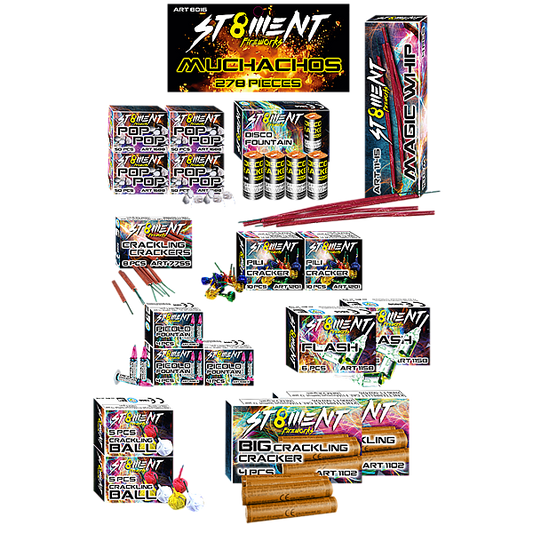 Vuurwerk - Muchachos 278-delig vuurwerkpakket
