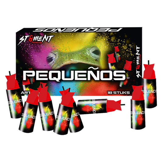 Vuurwerk - Pequenos 18 stuks fonteinen