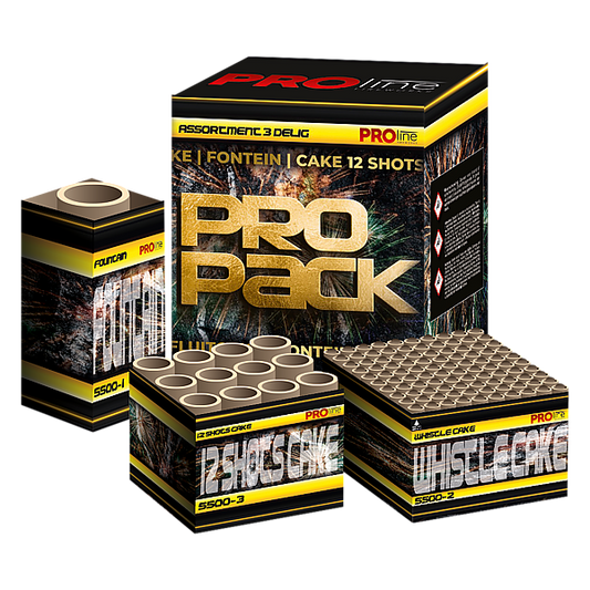 Vuurwerk - Pro-Pack vuurwerkpakket
