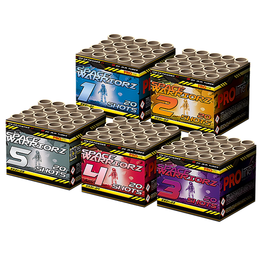 Vuurwerk - Spacewarriorz vuurwerkpakket