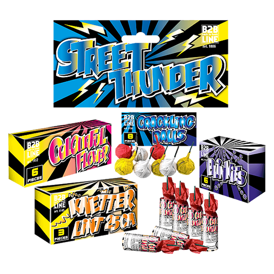 Vuurwerk - Street Thunder vuurwerkpakket