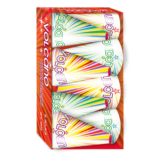 Vuurwerk - Volcano Assortment fonteinenpakket