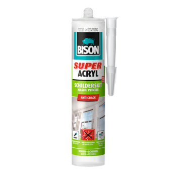 Bison acrylaatkit anti-crack wit 300 ml