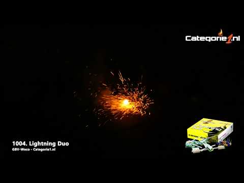 Vuurwerk - Lightning Duo 10 Blinkies + 20 Crackers
